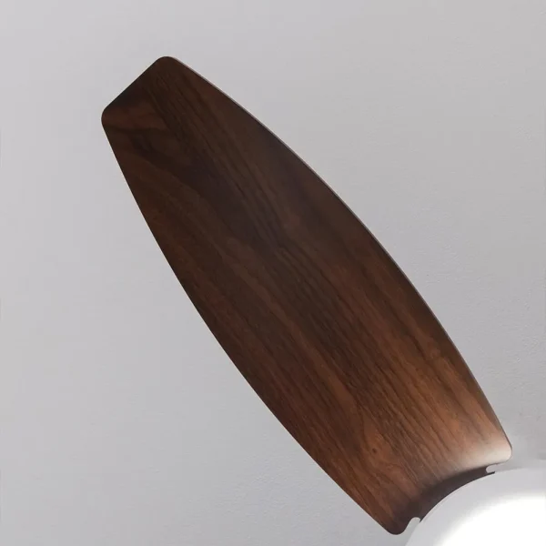 Imagen 7 Ventilador de techo de 42” con motor de 53 W, luz LED 15 W y diseño White&DarkWood. Incluye mando a distancia, temporizador y función verano/invierno.