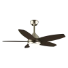 Imagen 2 Ventilador de techo de 42” con luz LED de 15W y acabado GoldDarkWood. Motor de 53W, 3 tonalidades de luz, mando a distancia y temporizador programable.