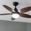 Imagen 5 Ventilador de techo 42” EnergySilence Aero 4200 Black&DarkWood. Motor 53W, luz LED 15W, mando a distancia y temporizador. Diseño elegante y silencioso.