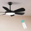 Imagen 6 Ventilador de techo EnergySilence Aero 5200 Black Pro con motor DC de 35 W. 52 pulgadas, 3 aspas, mando a distancia y función verano/invierno para el hogar.