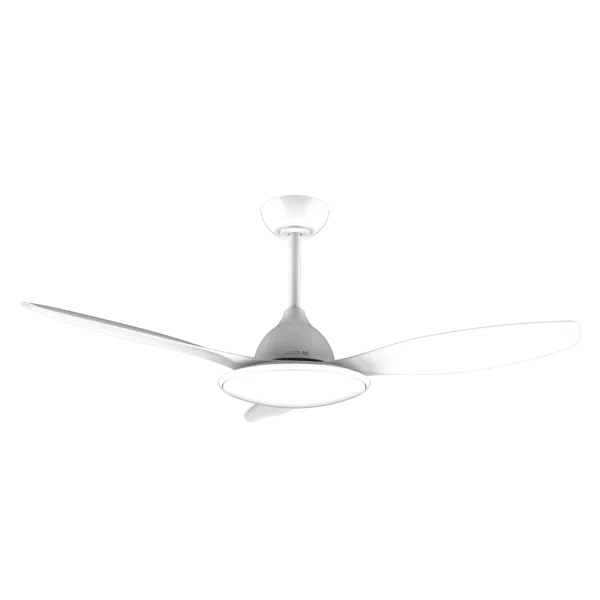 Imagen 2 Ventilador de techo con motor DC de 35 W y luz LED integrada. Modelo silencioso de 48" con mando a distancia, temporizador y 6 velocidades de funcionamiento.