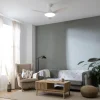 Imagen 4 Ventilador de techo con motor DC de 35 W y luz LED integrada. Modelo silencioso de 48" con mando a distancia, temporizador y 6 velocidades de funcionamiento.
