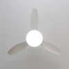 Imagen 5 Ventilador de techo con motor DC de 35 W y luz LED integrada. Modelo silencioso de 48" con mando a distancia, temporizador y 6 velocidades de funcionamiento.