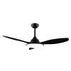 Imagen 2 Ventilador de techo con motor DC de 35 W y luz LED. Silencioso, 48 pulgadas, 6 velocidades, mando a distancia y función verano/invierno para climatización.