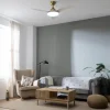 Imagen 4 Ventilador de techo EnergySilence 4800 Light GoldWhite con motor DC de 35 W, luz LED, mando a distancia, temporizador y función verano/invierno. 48 pulgadas.
