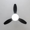Imagen 5 Ventilador de techo EnergySilence 4800 Light GoldBlack con motor DC de 35 W. Luz LED, 48 pulgadas, 6 velocidades, temporizador y función verano/invierno.