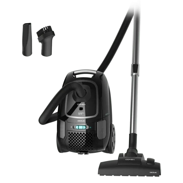 Aspirador de trineo con bolsa Conga Powerbag 4000 XL de Cecotec con accesorios y tubo telescópico