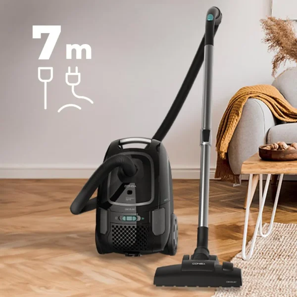 Imagen 3 Aspirador de trineo con bolsa Conga Powerbag 4000 XL de 890 W. Depósito de 4 L, filtro de alta eficiencia y accesorios para muebles y esquinas.