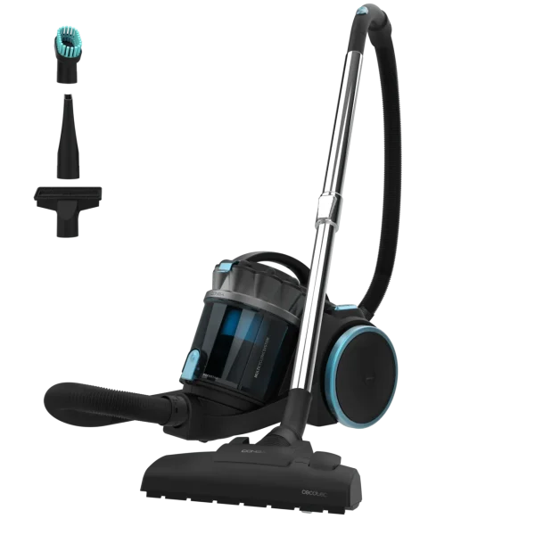 Aspirador de trineo Conga Rockstar Multicyclonic XL con depósito de 4 litros y accesorios de limpieza
