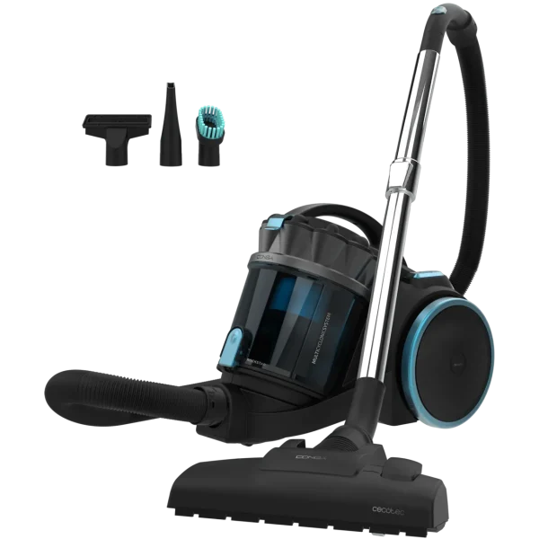 Imagen 2 Aspirador de trineo Conga Rockstar Multicyclonic XL de 800 W sin bolsas. Depósito de 4 L, filtrado de alta eficiencia y diseño ergonómico para limpieza total.