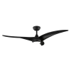 Imagen 2 Ventilador de techo EnergySilence Aero 5295 Black de 54 pulgadas con motor DC de 40 W, luz LED integrada y temporizador. Máximo silencio y gran caudal de aire.