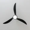 Imagen 5 Ventilador de techo EnergySilence Aero 5295 Black de 54 pulgadas con motor DC de 40 W, luz LED integrada y temporizador. Máximo silencio y gran caudal de aire.