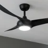 Imagen 6 Ventilador de techo EnergySilence Aero 5295 Black de 54 pulgadas con motor DC de 40 W, luz LED integrada y temporizador. Máximo silencio y gran caudal de aire.