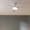 Imagen 3 Ventilador de techo EnergySilence Aero 5200 Light White con motor DC de 40 W, luz LED, 106 cm de diámetro, 6 velocidades y función verano e invierno.