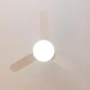 Imagen 5 Ventilador de techo EnergySilence Aero 5200 Light White con motor DC de 40 W, luz LED, 106 cm de diámetro, 6 velocidades y función verano e invierno.