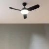 Imagen 3 Ventilador de techo EnergySilence con motor DC de 40 W y luz LED. 43 pulgadas, 6 velocidades, temporizador, mando a distancia y función verano/invierno.
