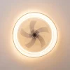 Imagen 5 Ventilador de techo con motor DC silencioso, luz LED 45W y mando a distancia. Diseño natural, 5 aspas y sistema de inversión de giro para verano e invierno.
