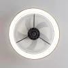 Imagen 5 Ventilador de techo con luz LED de 45 W y motor DC silencioso. Diseño verde de 45 cm, mando a distancia, 3 tonos de luz y función verano/invierno.