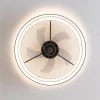Imagen 5 Ventilador de techo LampAero 650 con motor DC 15 W y luz LED 45 W. Diseño compacto de 17 pulgadas, silencioso, con mando a distancia y función verano/invierno.