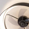 Imagen 7 Ventilador de techo LampAero 650 con motor DC 15 W y luz LED 45 W. Diseño compacto de 17 pulgadas, silencioso, con mando a distancia y función verano/invierno.