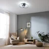 Imagen 4 Ventilador de techo con luz LED y motor DC eficiente de 20 W. Diseño Iron Design, aspas ocultas, mando a distancia y función inversa verano-invierno.
