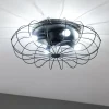 Imagen 6 Ventilador de techo con luz LED y motor DC eficiente de 20 W. Diseño Iron Design, aspas ocultas, mando a distancia y función inversa verano-invierno.