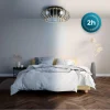 Imagen 7 Ventilador de techo EnergySilence LampAero 600 Natural Wood. Motor DC 20W, luz LED, 5 aspas ocultas, mando a distancia y función verano/invierno.