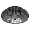 Imagen 2 Ventilador de techo EnergySilence LampAero 600 Natural DarkWood con motor DC, luz LED regulable y mando a distancia. Diseño compacto y silencioso para el hogar.