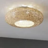 Imagen 6 Ventilador de techo EnergySilence LampAero 600 Natural Wicker. Motor DC 20 W, diseño en ratán, luz LED, mando a distancia y función verano/invierno.