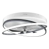 Imagen 2 Ventilador de techo con motor DC de 15 W, luz LED de 40 W y aspas retráctiles. Incluye mando a distancia, temporizador y función inversa verano e invierno.