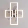 Imagen 5 Ventilador de techo con luz LED 40W y motor DC silencioso de 15W. Diseño de 17 pulgadas, mando a distancia, 3 tonos de luz y función verano/invierno.