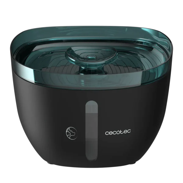 Imagen 3 Fuente automática para mascotas Cecotec Pumba 2200 Refresh con 2 litros de capacidad, filtro purificador y luz interior para mantener el agua fresca diaria.
