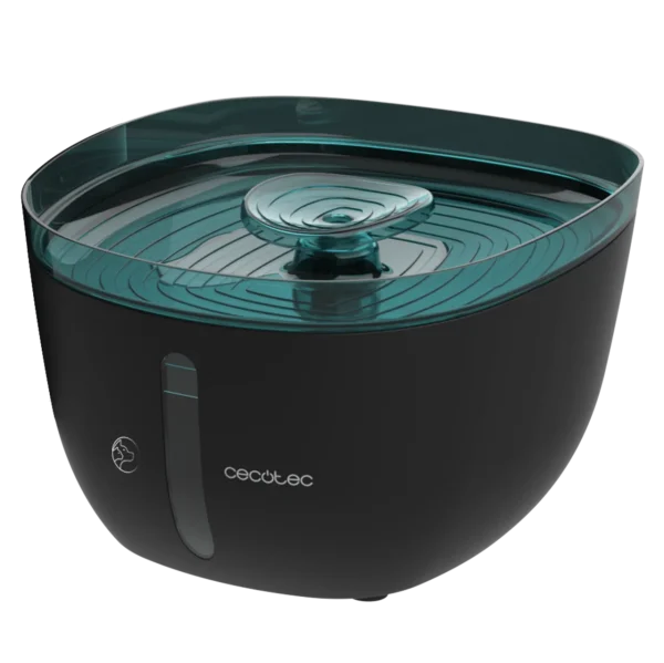 Imagen 4 Fuente automática para mascotas Cecotec Pumba 2200 Refresh con 2 litros de capacidad, filtro purificador y luz interior para mantener el agua fresca diaria.