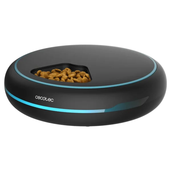 Comedero automático Cecotec Pumba 1600 Purrfect Meal con pantalla LED y 4 secciones independientes