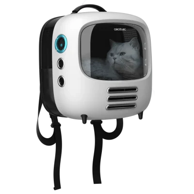 Transportín multifuncional para mascotas Cecotec Pumba 1800 Travel Fan con sistema de ventilación integrado