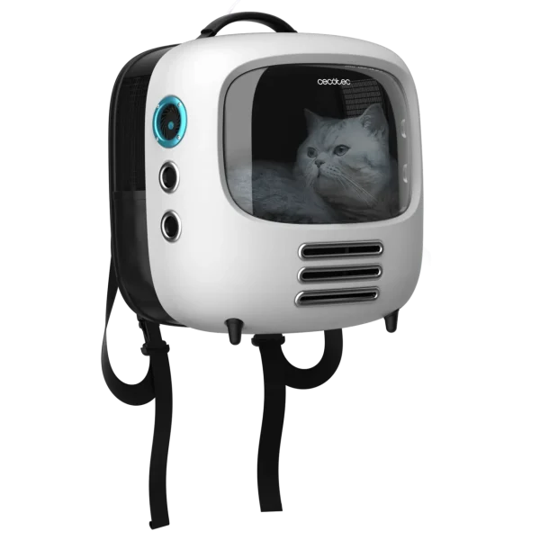 Transportín multifuncional para mascotas Cecotec Pumba 1800 Travel Fan con sistema de ventilación integrado