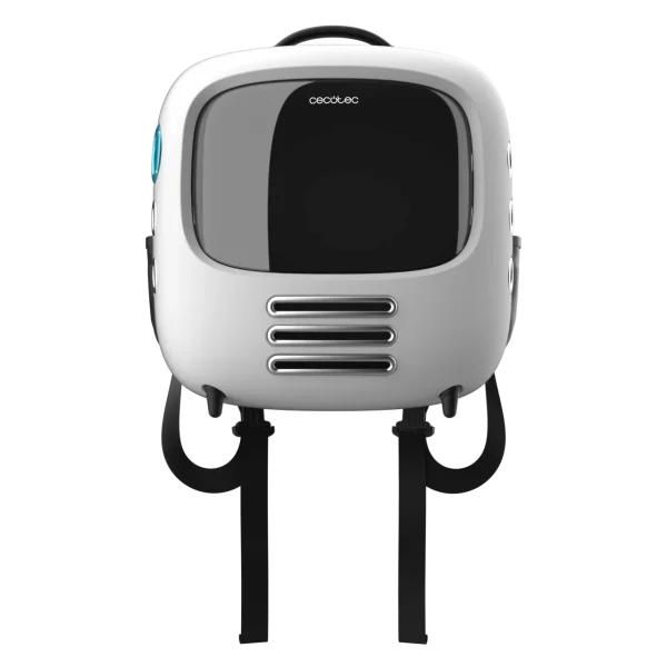 Imagen 2 Transportín para mascotas Cecotec Pumba 1800 Travel Fan. Equipado con sistema de ventilación avanzado y diseño cómodo de 41x42,5x26,5 cm para viajar seguro.