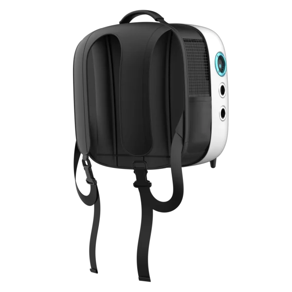 Imagen 3 Transportín para mascotas Cecotec Pumba 1800 Travel Fan. Equipado con sistema de ventilación avanzado y diseño cómodo de 41x42,5x26,5 cm para viajar seguro.