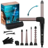 Rizador de pelo multicabezal Cecotec SurfCare MultiWaves con 5 cabezales intercambiables y accesorios de peinado