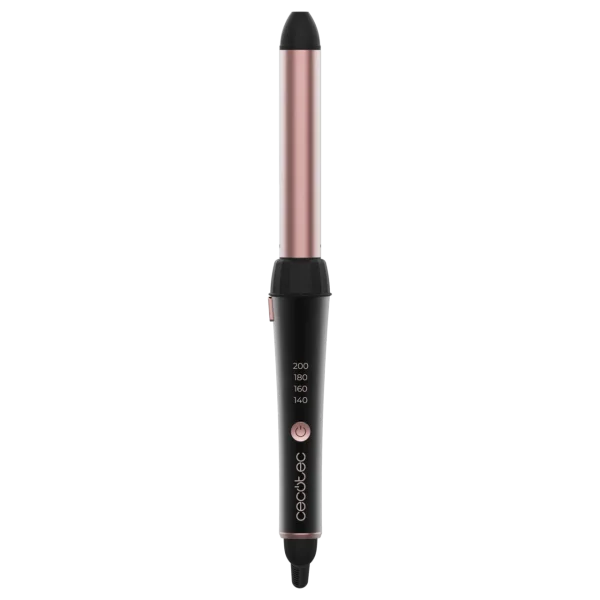 Imagen 3 Rizador multicabezal Cecotec SurfCare MultiWaves con 5 cabezales, diseño ergonómico de 90 grados y revestimiento de turmalina para ondas y rizos profesionales.