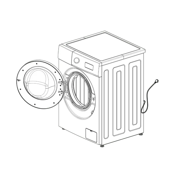 Imagen 4 Lavadora Bolero DressCode 7150 Inverter A de Cecotec. 7 kg, 1400 rpm y motor Inverter Plus para máximo ahorro. Incluye 12 programas y limpieza Steam Max.