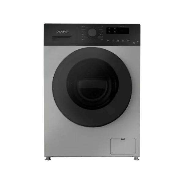Imagen 2 Lavadora Cecotec Bolero DressCode 7150 Inverter Steel de 7 kg y 1400 rpm. Motor Inverter Plus, Steam Max y eficiencia clase A para un lavado impecable.