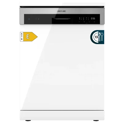 Lavavajillas blanco Bolero Aguazero 6110 de Cecotec de 60 cm con capacidad para 13 cubiertos