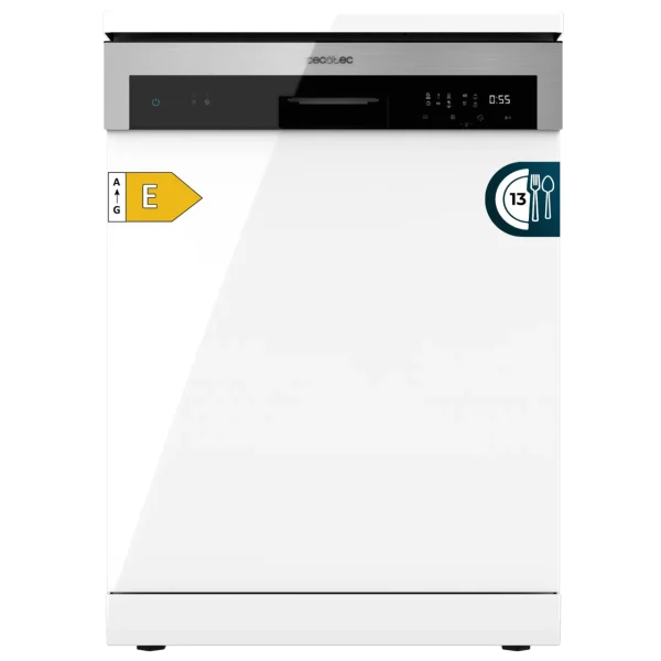 Lavavajillas blanco Bolero Aguazero 6110 de Cecotec de 60 cm con capacidad para 13 cubiertos