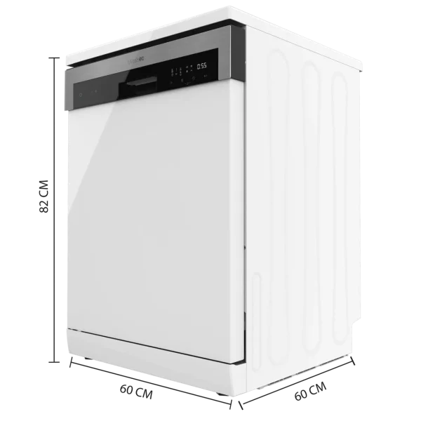 Imagen 4 Optimiza la limpieza de tu vajilla con el Bolero Aguazero 6110 de 60 cm. 13 cubiertos, 6 programas, Media Carga y Dry+ para un secado eficiente y reluciente.