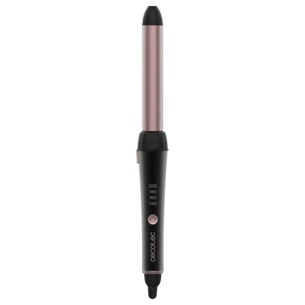 Imagen 3 Rizador de 25 mm con diseño ergonómico de 90 grados, revestimiento de queratina y aceite de argán. Incluye guante térmico, estuche y clips para ondas perfectas.