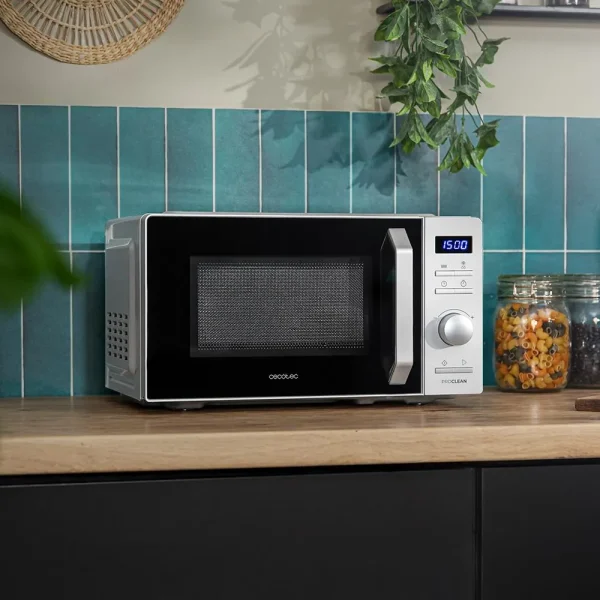 Imagen 3 Microondas Cecotec ProClean 5010 Inverter White de 19 litros. Calienta y descongela de forma uniforme conservando el sabor natural de tus alimentos.