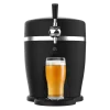 Dispensador de cerveza Cecotec BeerFlow 5000 negro compatible con barriles de 5 litros presurizados con grifo y pantalla digital