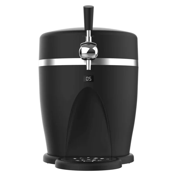 Imagen 2 Dispensador de cerveza BeerFlow 5000 para barriles de 5L presurizados. Sistema de refrigeración eficiente, pantalla LED y diseño antideslizante para el hogar.