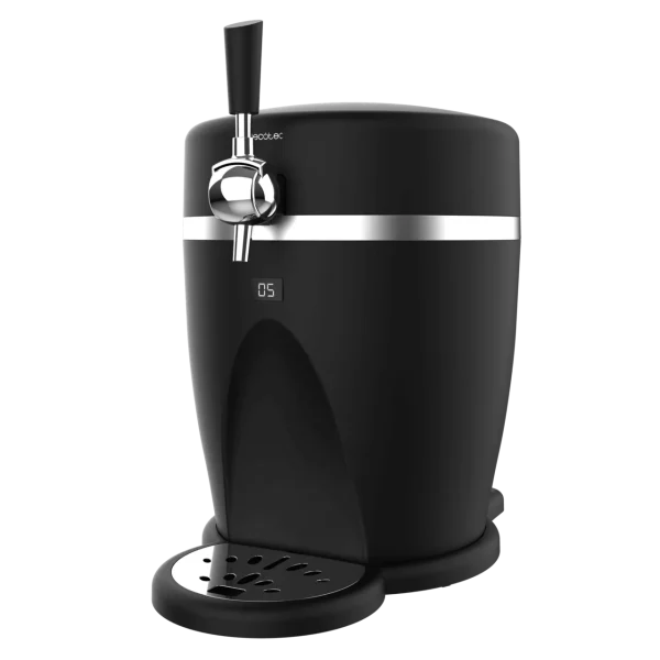 Imagen 3 Dispensador de cerveza BeerFlow 5000 para barriles de 5L presurizados. Sistema de refrigeración eficiente, pantalla LED y diseño antideslizante para el hogar.